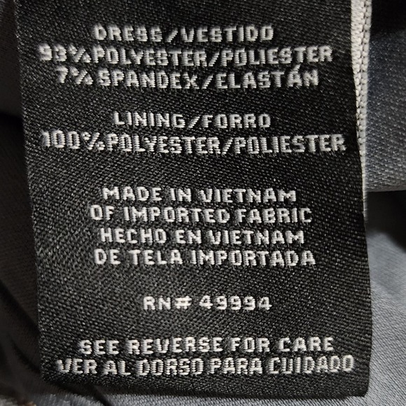 R & M Richards Gunmetal Ombré Sequin Party Dress Plus‎ size 18W New! - Picture 8 of 12